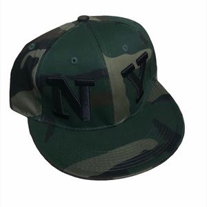 NY Camo Baseball Hat